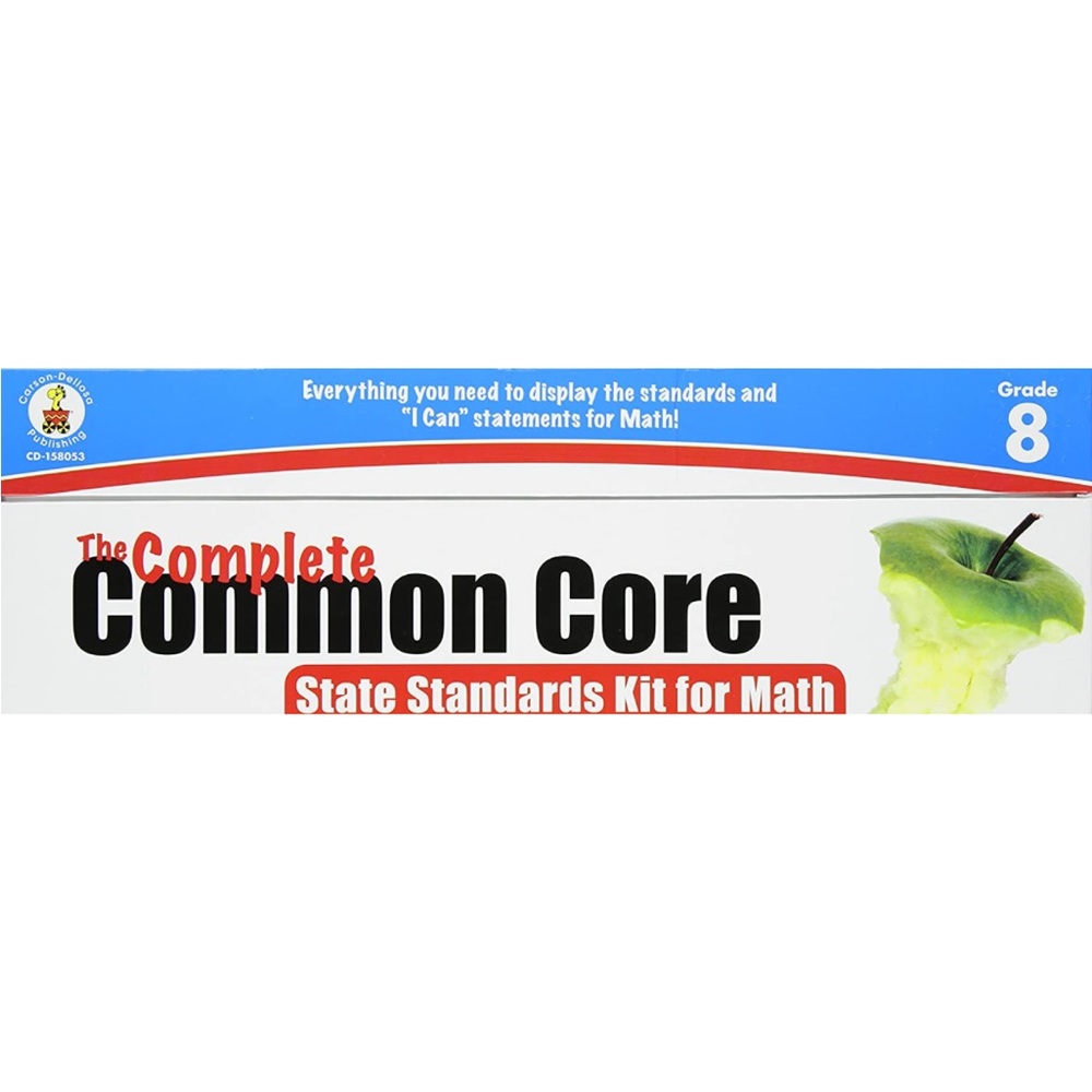 The Complete Common Core State Standards Kit for Math, Grade8 NEW